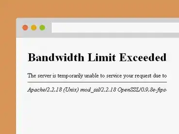 'Bandwidth Limit Exceeded'; veja como resolver o erro