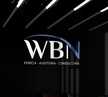 Logomarca WBN Perícias, projeto da Neex Brasil