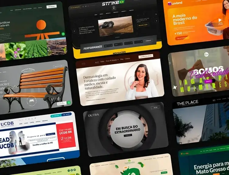 Portfolio de Sites da Neex Brasil